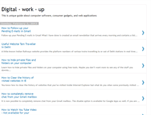 Tablet Screenshot of digitalworkup.blogspot.com