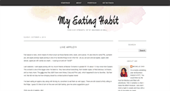 Desktop Screenshot of myeatinghabit.blogspot.com