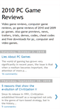 Mobile Screenshot of pc-games-2010.blogspot.com