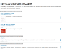 Tablet Screenshot of circqueozaragoza.blogspot.com