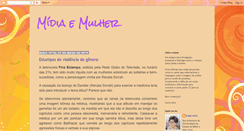 Desktop Screenshot of midiaemulher.blogspot.com