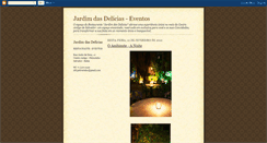 Desktop Screenshot of jardimdasdelicias-eventos.blogspot.com