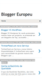 Mobile Screenshot of bloggereuropeu.blogspot.com