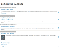 Tablet Screenshot of biomolecularmachines.blogspot.com