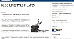 Desktop Screenshot of lifestylepilates.blogspot.com