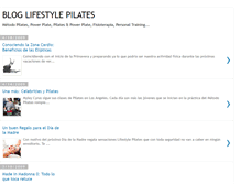 Tablet Screenshot of lifestylepilates.blogspot.com