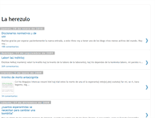 Tablet Screenshot of laherezulo.blogspot.com