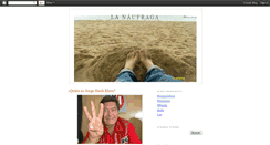 Desktop Screenshot of lanaufraga.blogspot.com