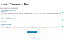 Tablet Screenshot of infraredthermometer-blog.blogspot.com