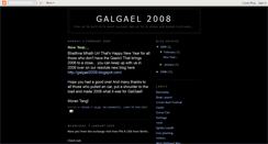 Desktop Screenshot of galgael-2008.blogspot.com