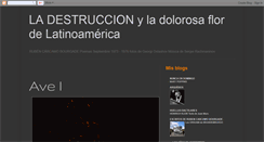 Desktop Screenshot of ladestruccionrubencarcamo.blogspot.com