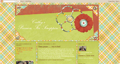 Desktop Screenshot of cathyspassionforscrappin.blogspot.com