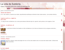 Tablet Screenshot of lavidadesubterra.blogspot.com