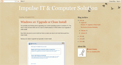 Desktop Screenshot of impulseitsolution.blogspot.com