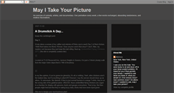 Desktop Screenshot of mayitakeyourpicture.blogspot.com