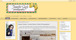 Desktop Screenshot of jennifersaglephotography.blogspot.com