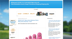 Desktop Screenshot of cheaptotoysnestingdolls.blogspot.com