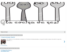 Tablet Screenshot of lacocinadenesi.blogspot.com