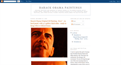 Desktop Screenshot of barackobamapainting.blogspot.com