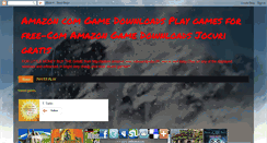 Desktop Screenshot of amazon-games-download.blogspot.com