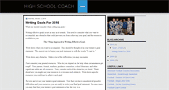 Desktop Screenshot of highschoolcoach32.blogspot.com