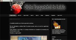 Desktop Screenshot of cbl-basquetebol.blogspot.com