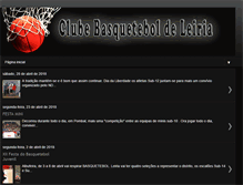 Tablet Screenshot of cbl-basquetebol.blogspot.com