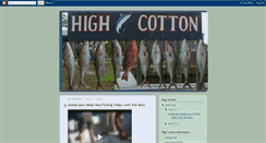 Desktop Screenshot of fishhighcotton.blogspot.com