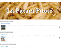 Tablet Screenshot of lapatatapiloto.blogspot.com