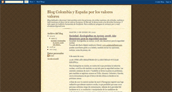 Desktop Screenshot of colombia-espana.blogspot.com