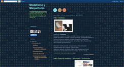 Desktop Screenshot of modelismoymaquetismo.blogspot.com