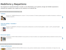 Tablet Screenshot of modelismoymaquetismo.blogspot.com
