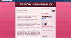 Desktop Screenshot of eypage.blogspot.com