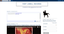 Desktop Screenshot of fortlowell.blogspot.com