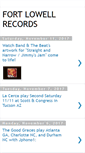 Mobile Screenshot of fortlowell.blogspot.com