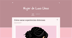 Desktop Screenshot of mujerdelunallena.blogspot.com