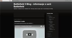 Desktop Screenshot of battlefield-3.blogspot.com