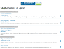 Tablet Screenshot of olusturmacilik.blogspot.com