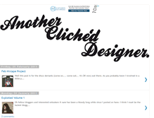 Tablet Screenshot of anotherclicheddesigner.blogspot.com