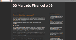 Desktop Screenshot of mercadodefinancas.blogspot.com