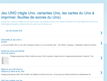 Tablet Screenshot of le-jeu-uno.blogspot.com