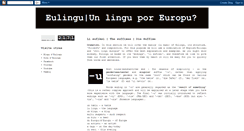 Desktop Screenshot of eurolanguage-grammar.blogspot.com
