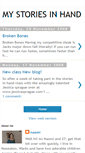 Mobile Screenshot of mystoriesinhand.blogspot.com