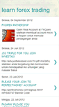 Mobile Screenshot of belajaranalisaforexbersama.blogspot.com
