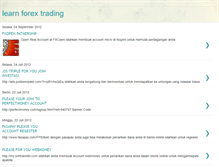 Tablet Screenshot of belajaranalisaforexbersama.blogspot.com