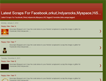 Tablet Screenshot of myscrape.blogspot.com