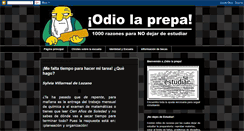 Desktop Screenshot of odiolaprepa.blogspot.com