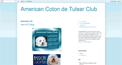 Desktop Screenshot of americancotonclub.blogspot.com