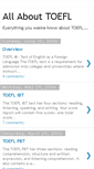 Mobile Screenshot of allabouttoefl.blogspot.com