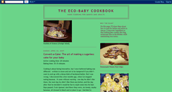 Desktop Screenshot of ecobabycookbook.blogspot.com